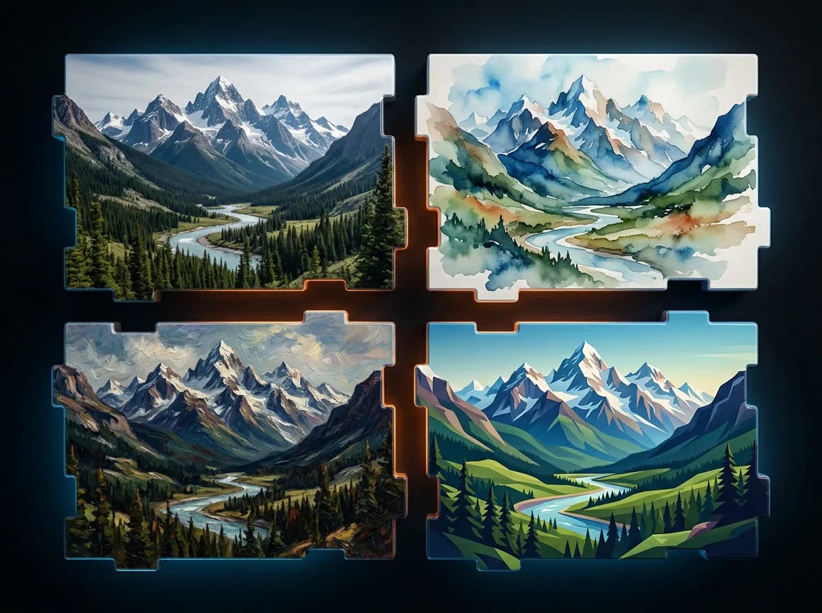 AI генериране на снимки — ключови концепции и данни, визуализация 2