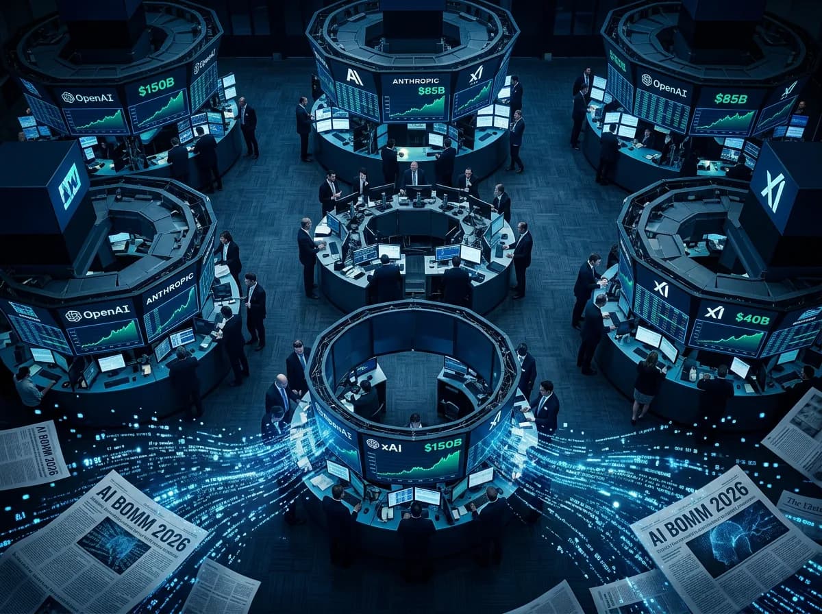 AI стартъпи 2026 финансиране — OpenAI, Anthropic и Cursor оценки и инвестиции