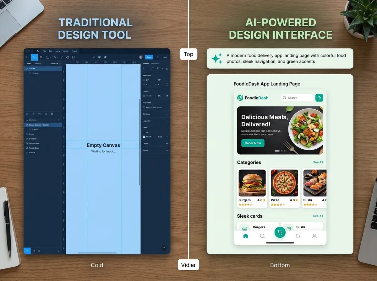 Google Stitch 2.0 — сравнение на export опции и Figma интеграция