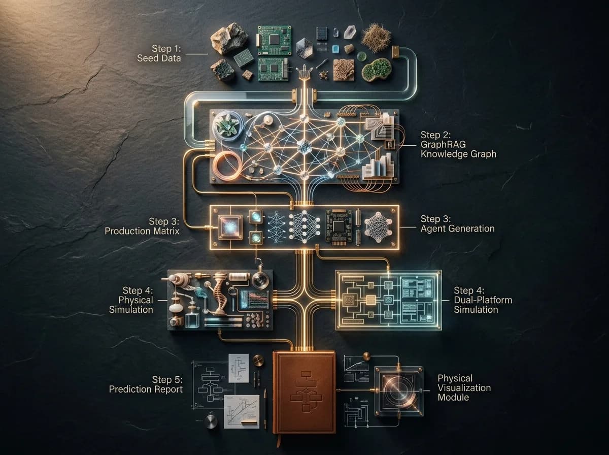 MiroFish AI — графика с данни и тенденции