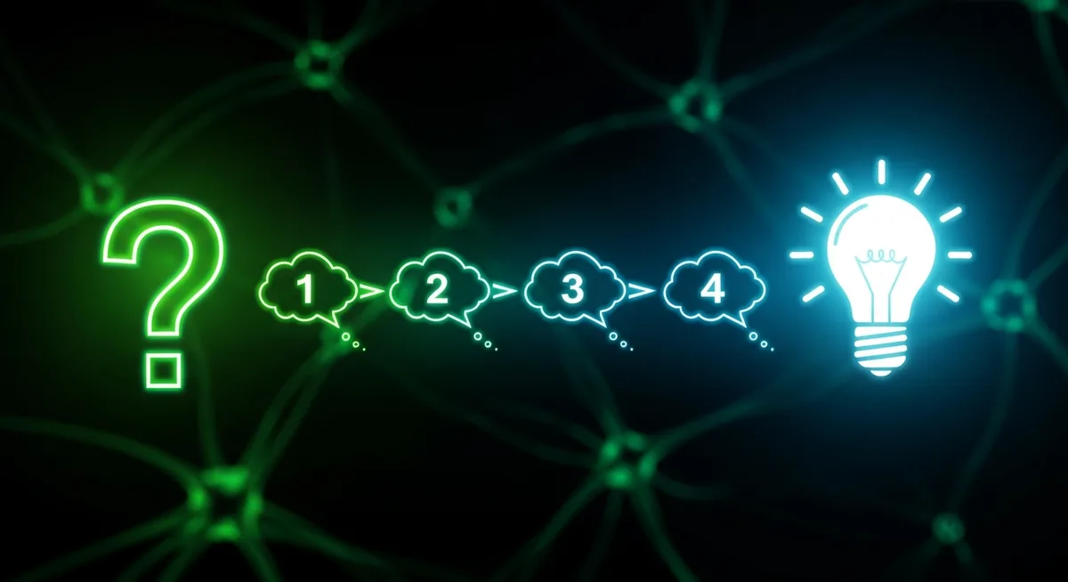 Chain-of-Thought prompt техника — стъпка по стъпка разсъждение от въпрос до отговор