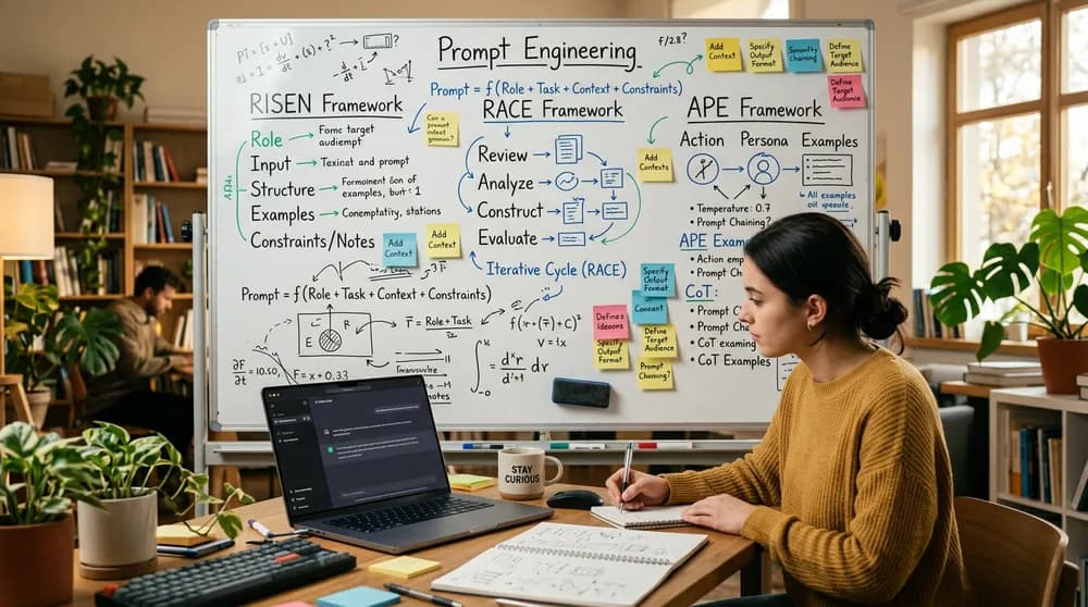 Prompt инженерство — пълно ръководство с формули и техники за AI модели