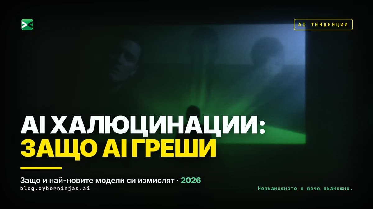 AI халюцинации — защо изкуственият интелект си измисля факти и как да ги проверявате