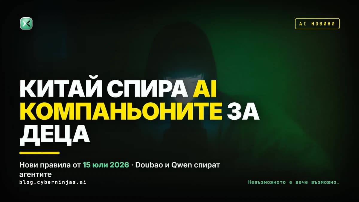 AI компаньони на екран на смартфон — символ на новите правила за изкуствен интелект в Китай