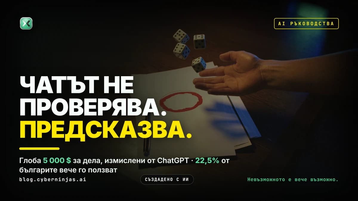 Какво е изкуствен интелект — ръка хвърля зарове над купчина страници с червен кръг под прожектор