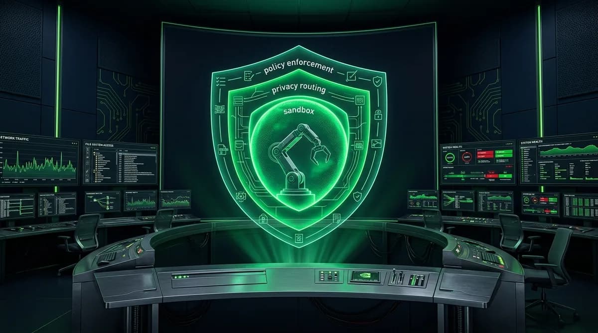 NVIDIA NemoClaw — визуализация на AI сигурност и OpenShell sandbox за OpenClaw агенти