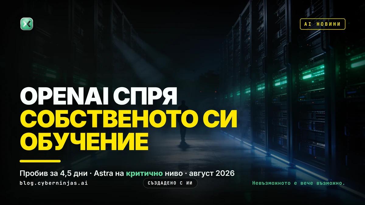 AI кибератаки — автономен AI агент прониква в сървърна инфраструктура през нощта