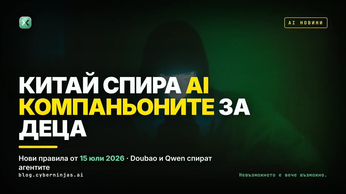 AI компаньони на екран на смартфон — символ на новите правила за изкуствен интелект в Китай