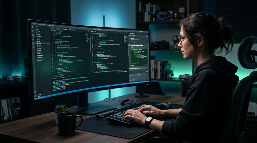 Claude Code интерфейс — AI асистент за програмисти в терминал с код