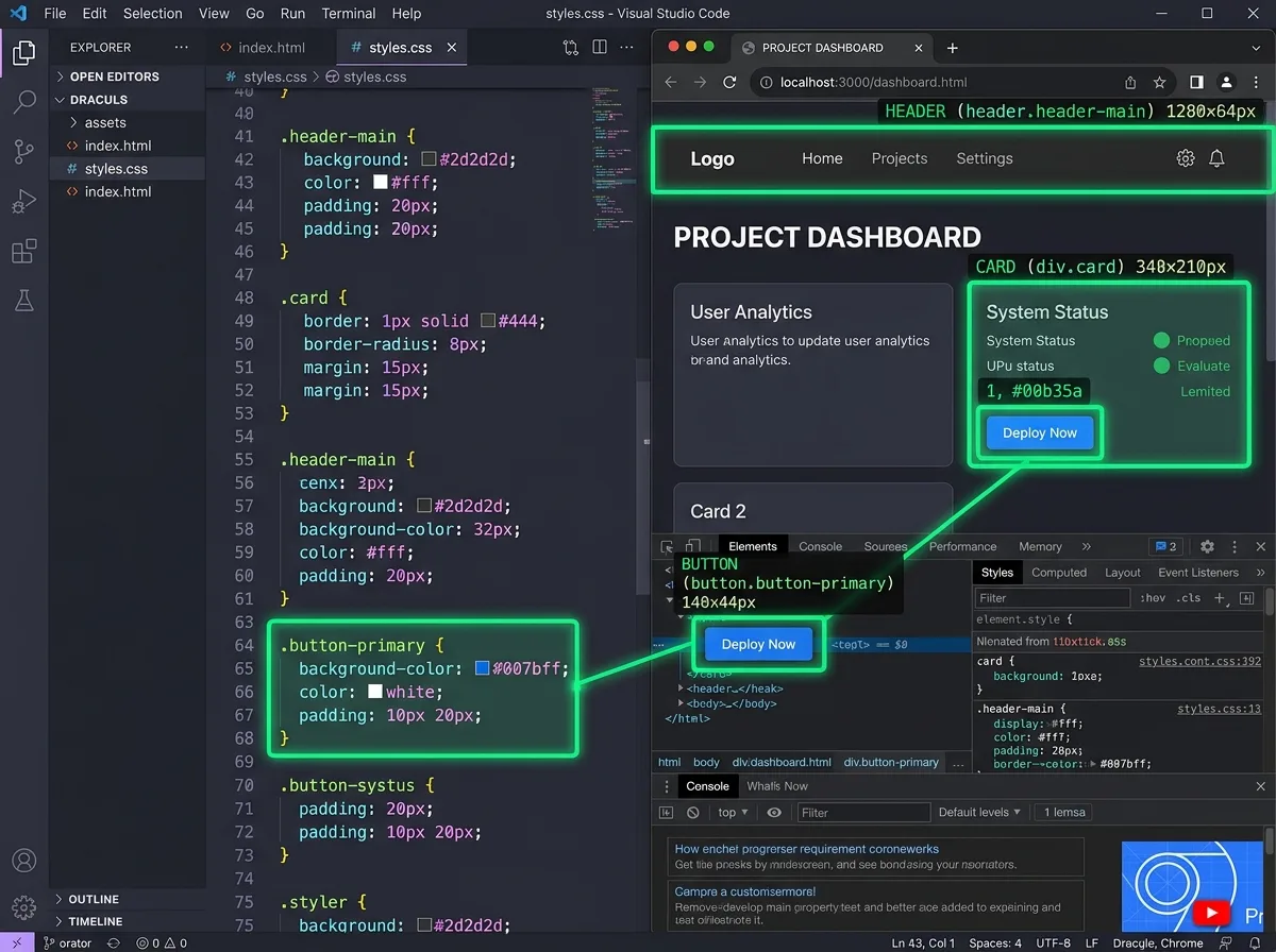 Cursor 3 Design Mode — визуална анотация на UI елементи в браузъра