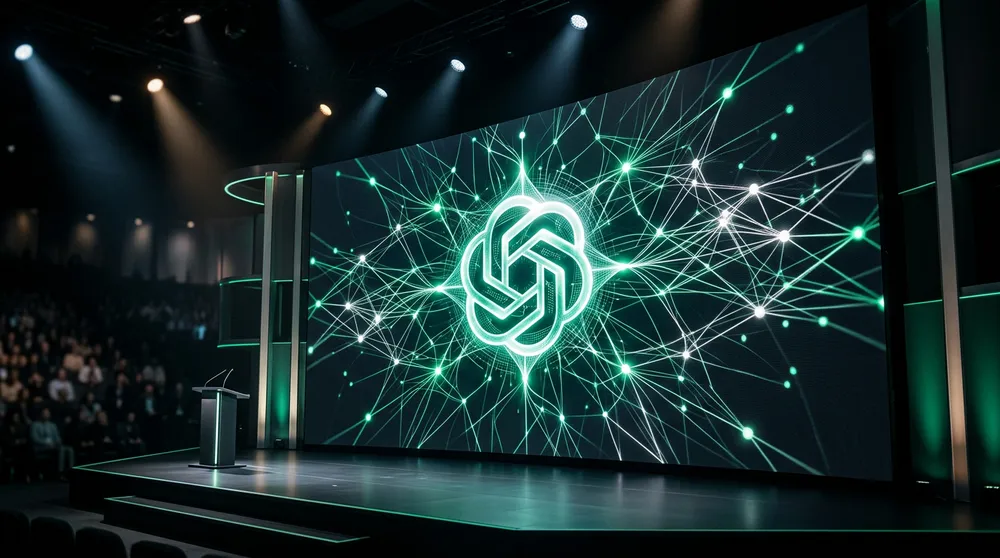 GPT-5 от OpenAI — илюстрация на ново поколение AI модел с подобрено reasoning