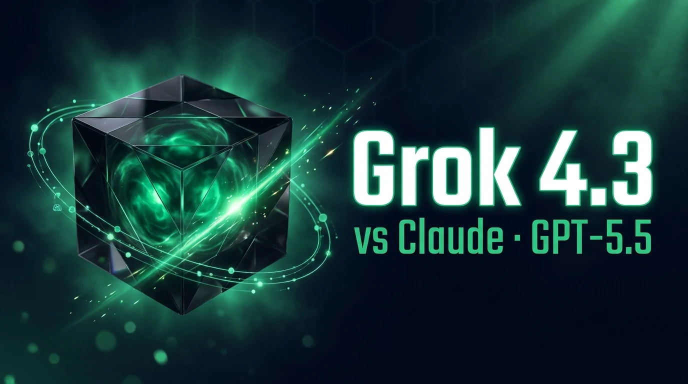 Grok 4.3 — моделът на xAI с контекст от 1M tokens, agentic подобрения и Custom Voices клониране на глас срещу Claude Sonnet 4.6 и GPT-5.5