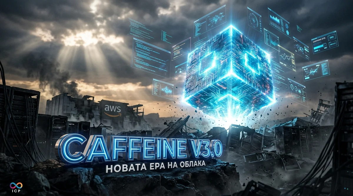 Caffeine V3.0 на Internet Computer Protocol — Cloud Engines, Internet Intelligence Network и нова ера на децентрализирания облак
