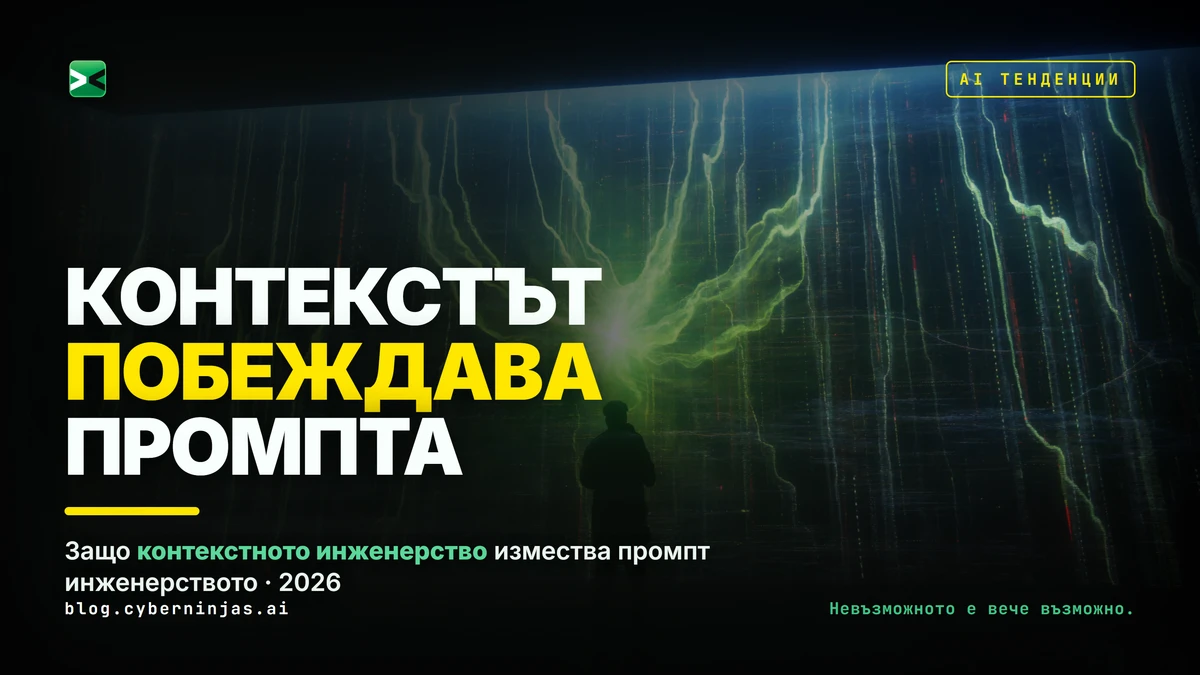 Контекстно инженерство — визуализация на контекстния прозорец и потока от данни към AI модел