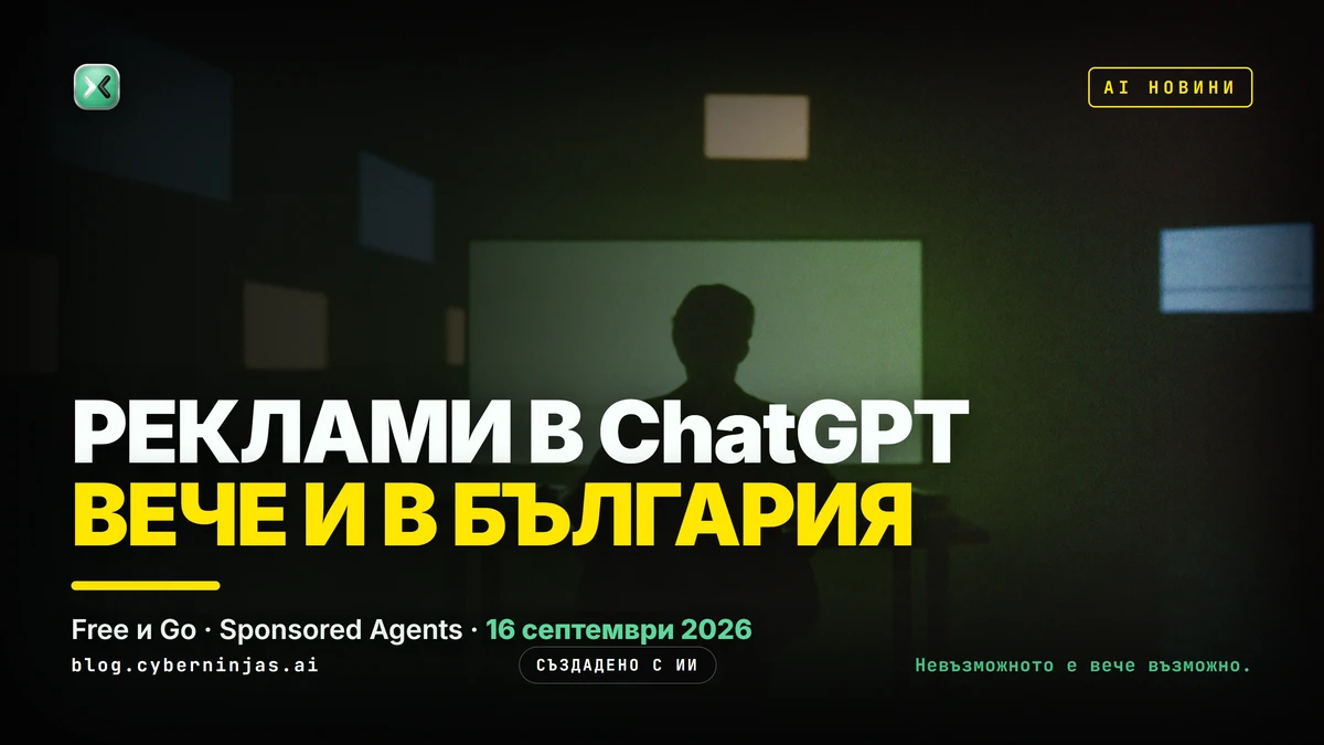 Реклами в ChatGPT вече достигат до потребителите в България
