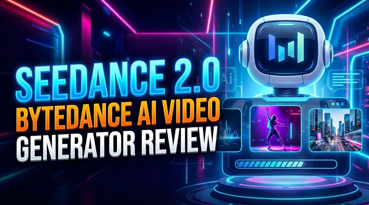 Seedance 2.0 ByteDance AI видео генератор интерфейс с multimodal input — text image audio video