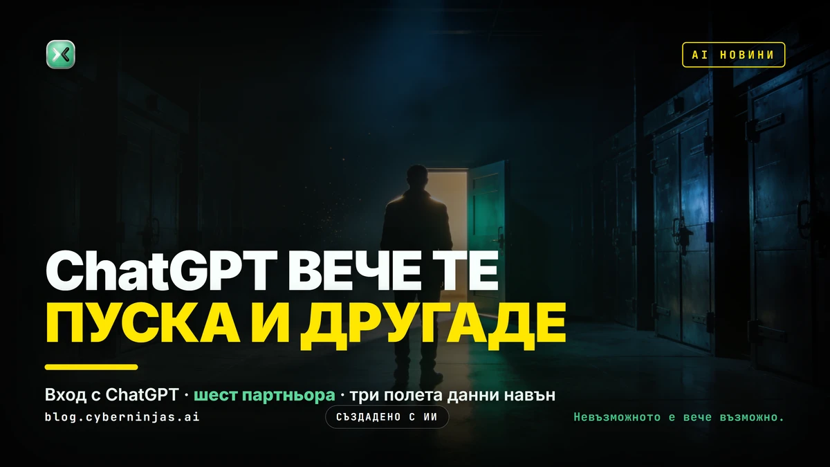 Вход с ChatGPT — как акаунтът в ChatGPT става ключ към чужди приложения през 2026 г.