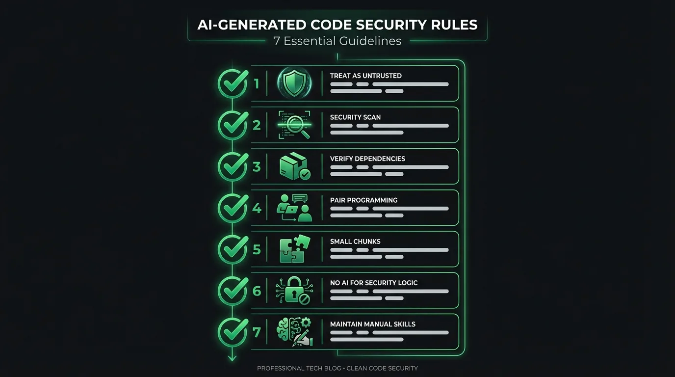 Vibe coding best practices — security checklist за AI генериран код 2026